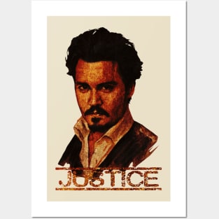 justice johnny depp Posters and Art